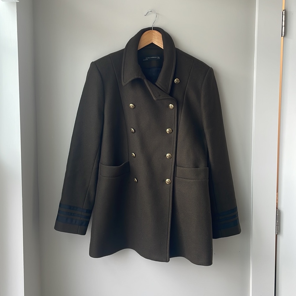 Zara Military‎ Peacoat